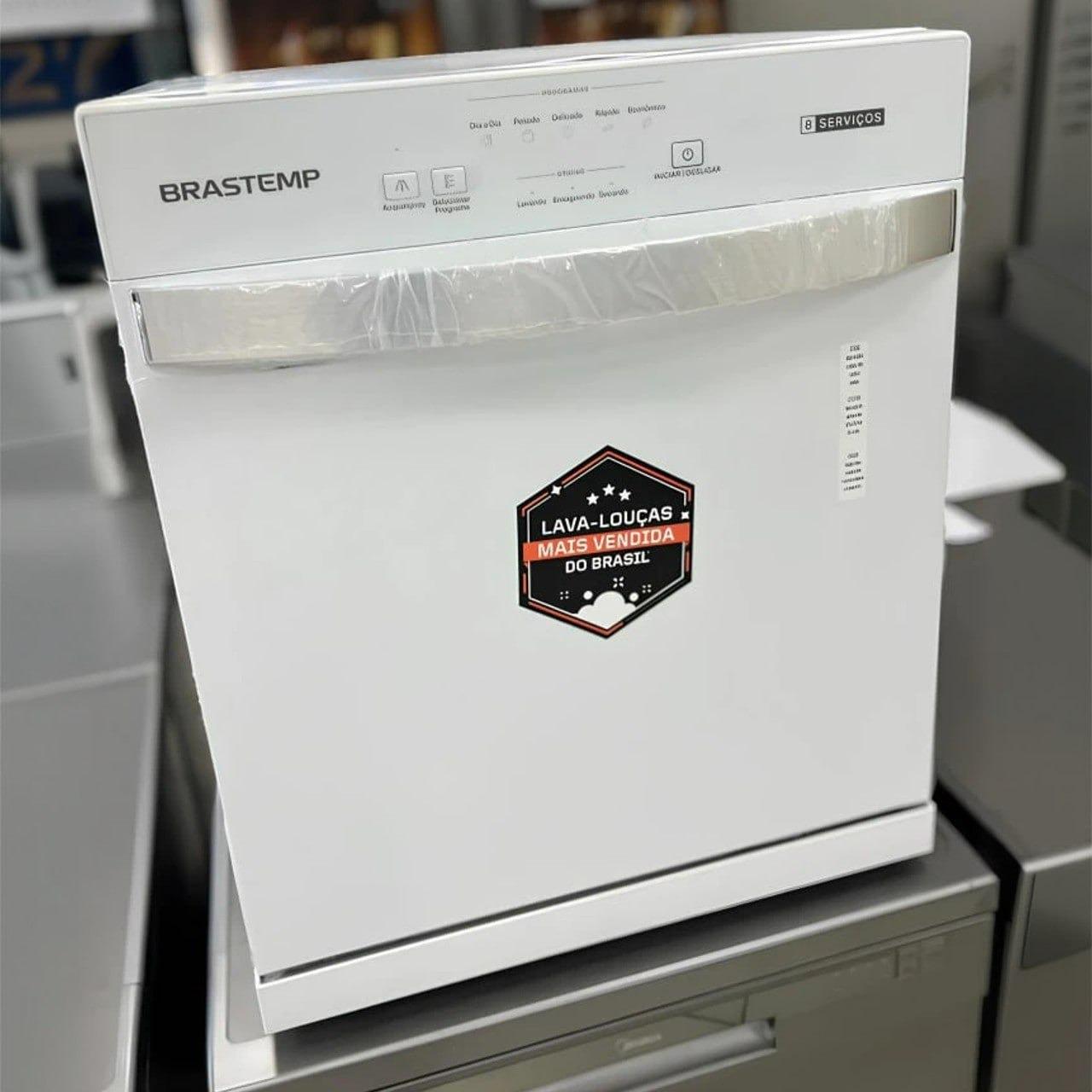 Lava-Louças Brastemp 8 Serviços Branca - BLF08BB