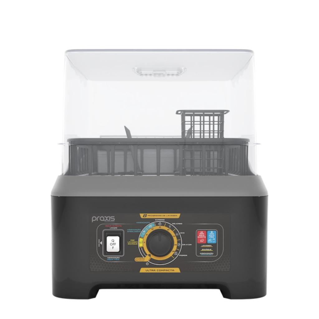 LAVA LOUÇAS PRAXIS PORTÁTIL LLPP 2.0 SEMI-AUTOMÁTICA 220V PRETO