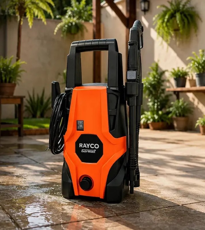 Lavadora de Alta Pressão Rayco Easywork 105 Bar 1.6kW 6.3l/min