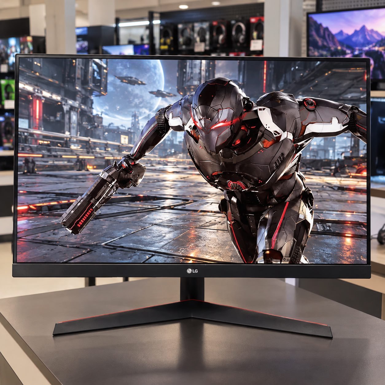 LG UltraGear Monitor Gamer 32"- VA 165Hz 1ms (MBR) QHD 2K (2560x1440) HDR10 AMD FreeSync, Pr...