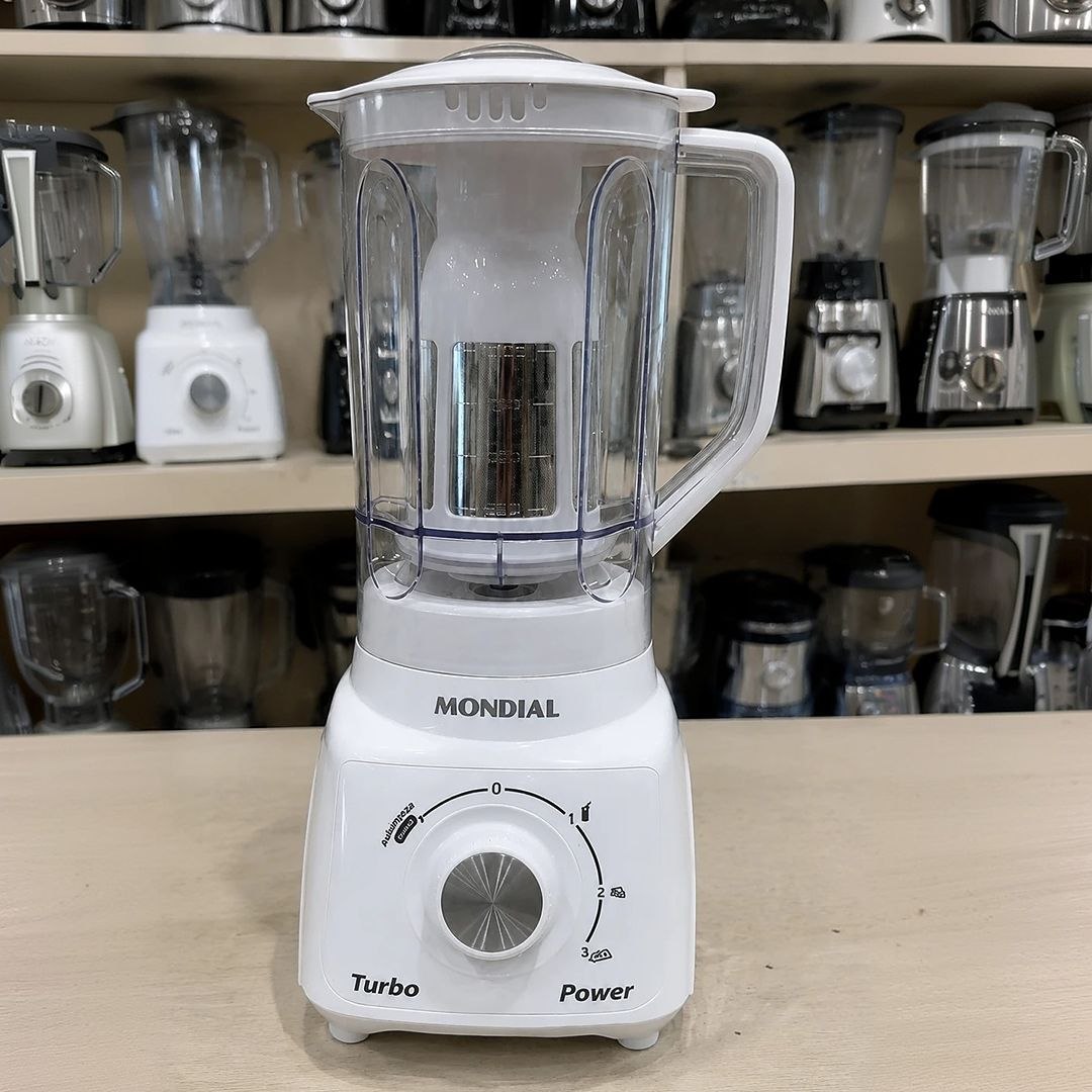 Liquidificador Turbo Power Mondial 550W L-99 WG