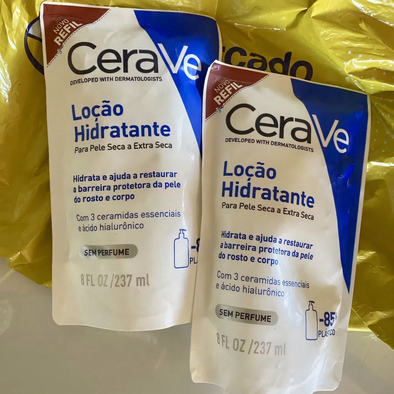 Loção Hidratante Para Pele Seca A Extra Seca Refil 237ml Cerave
