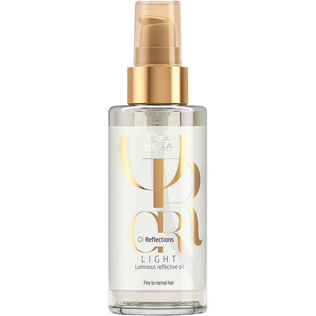 *🆘LOJA OFICIAL DE 100ML 😱🏃🏻‍♀️ÓLEO CAPILAR OIL REFLECTIONS LIGHT WELLA 100ML*
