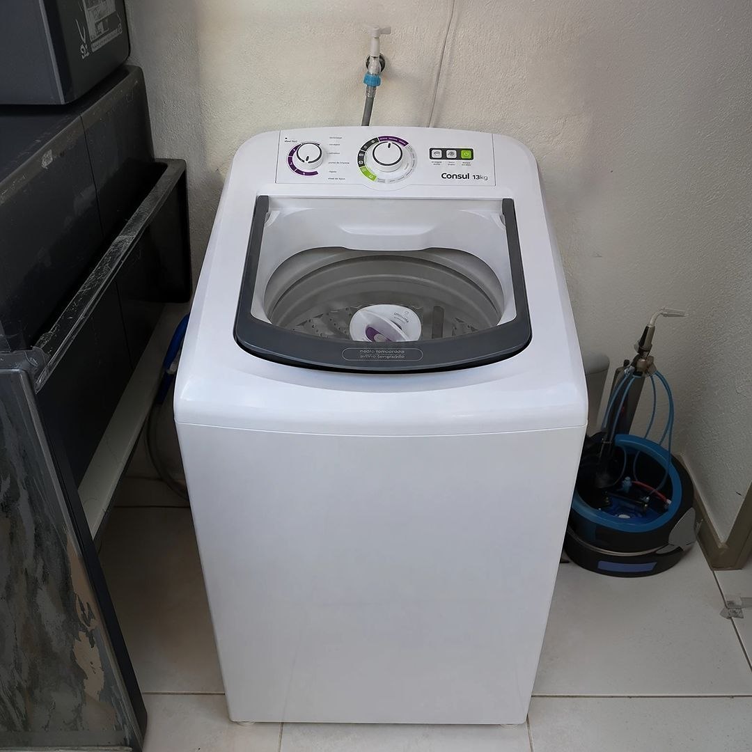 Máquina de Lavar Consul 13Kg Branca Ciclo Edredom - CWH13AB 127V