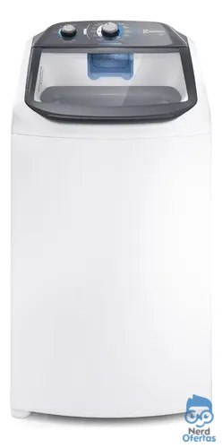 ➡️ Máquina de Lavar Electrolux 13kg Cesto Inox LDA13 Branco