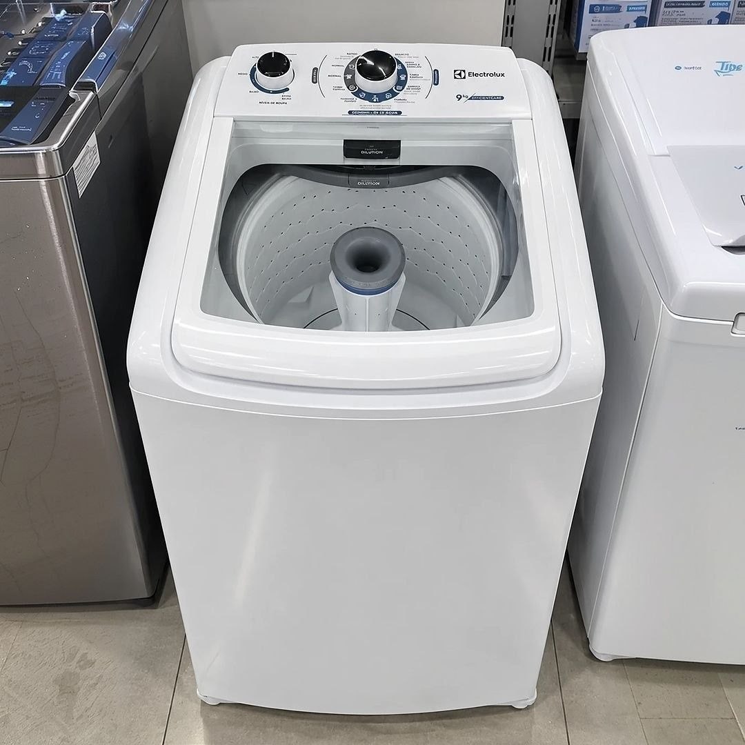 Máquina De Lavar Electrolux 9kg Led09 Branca 110v*