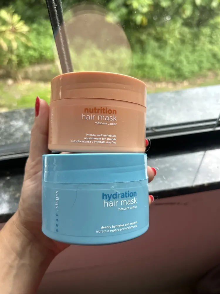 Máscaras De Tratamento Nutrição + Hidratação Stages - Braé