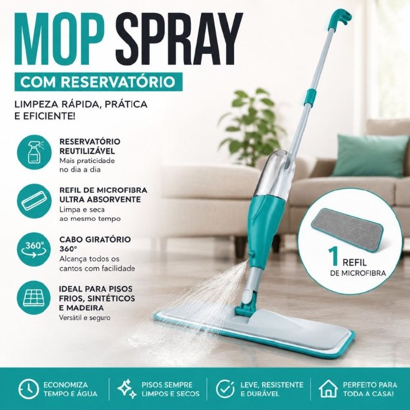 *🆘MENOR PRECINHOOO 😯🏃🏻‍♀️MOP SPRAY REFORÇADO RODO ESFREGÃO COM RESERVATÓRIO RODO MAGICO LIMP...