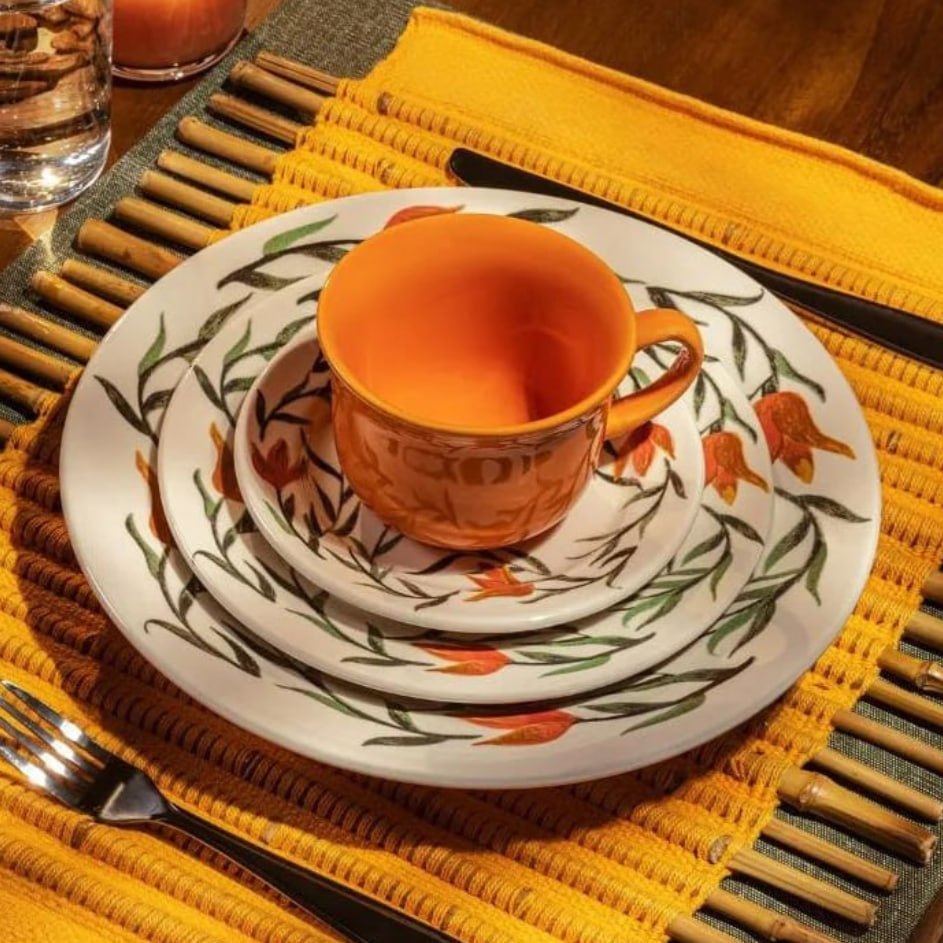 MENOR PREÇO‼️ ESSE AP. DE JANTAR COM 30 PÇS É MUITO LINDO