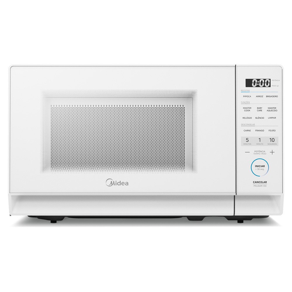 ⚠️ MICRO-ONDAS MIDEA 20L MASTERCOOK 6 FUNÇÕES MHP20B1 BRANCO