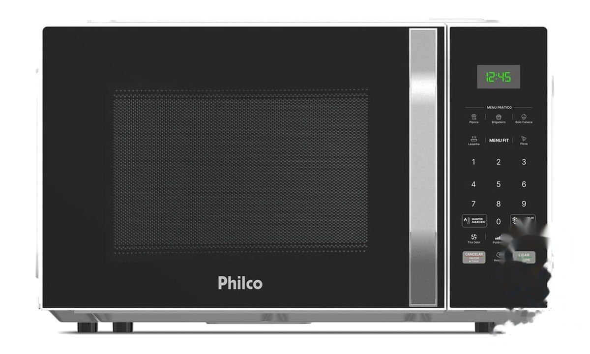 ➡️ MICRO-ONDAS PHILCO 25L FUNÇÃO TIRA ODOR 1100W PM27