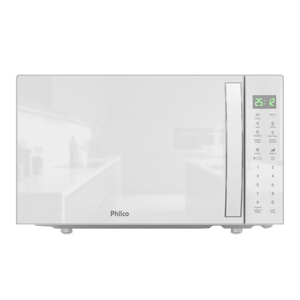 ⚠️ MICRO-ONDAS PHILCO 28L PMO31B LIMPA FÁCIL BRANCO