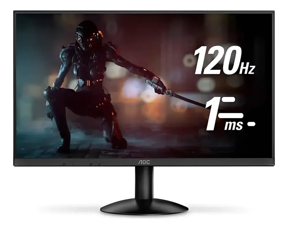 ➡️ Monitor Gamer Aoc 21.5" 120Hz 22B30hm23 Fhd, 1Ms, Preto 22"
