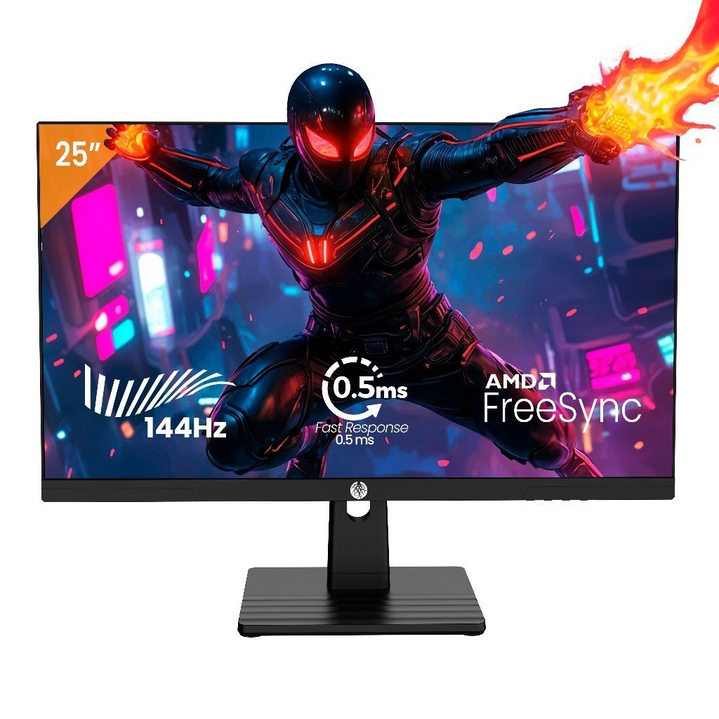 ⚠️ MONITOR GAMER HAIZ 25'' 144HZ 0.5MS 1920X1080 HDR10 RESOLUÇÃO FHD HDMI/DP PAINEL IPS VESA...