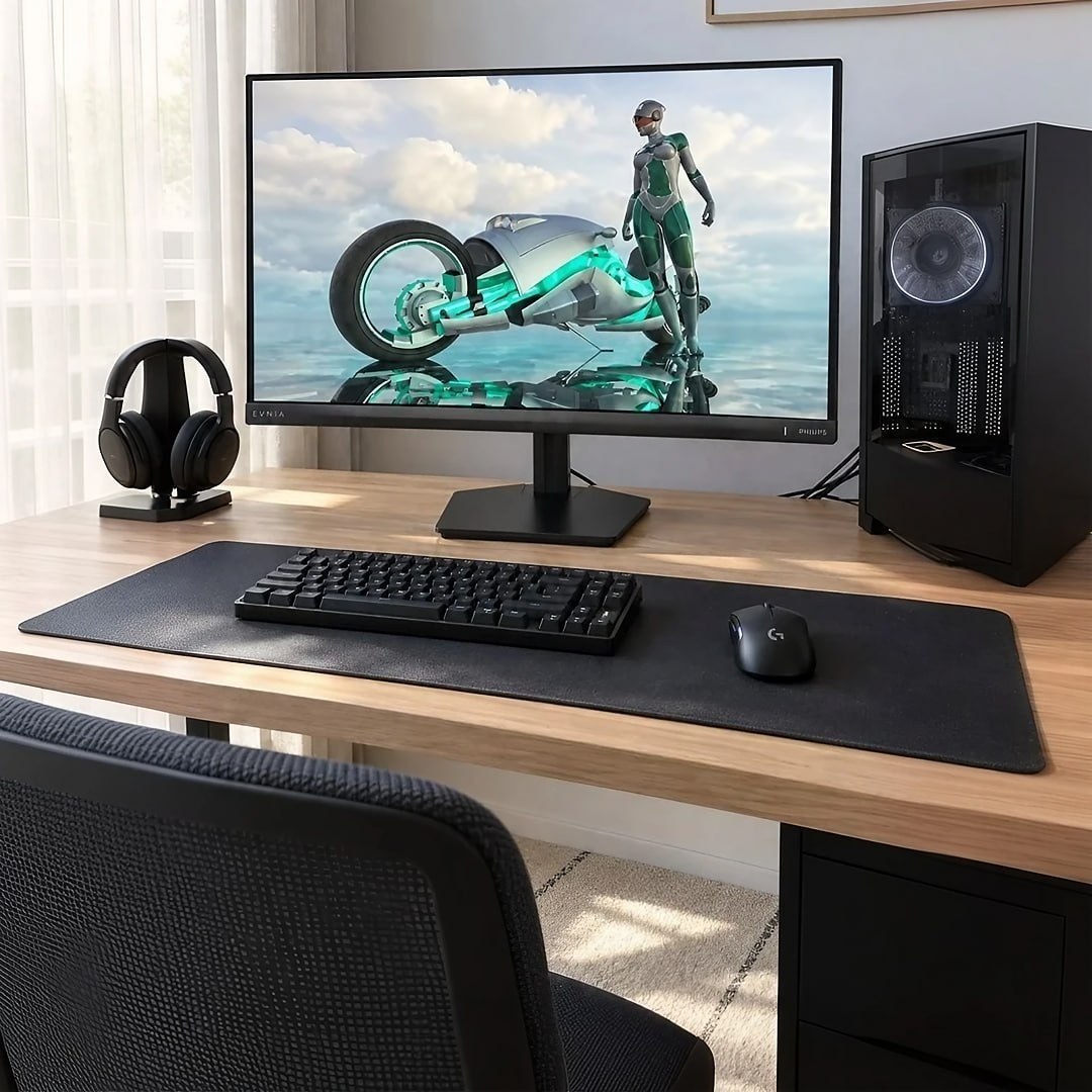 Monitor Gamer Phillips de 23.8" Full HD IPS com 200Hz