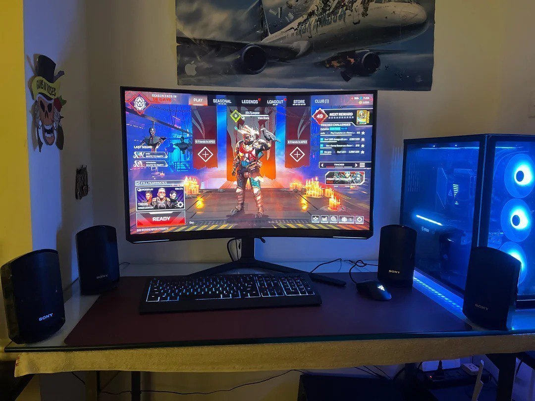 Monitor Gamer Samsung Odyssey G5, 27 , Qhd, 165hz Cor Preto