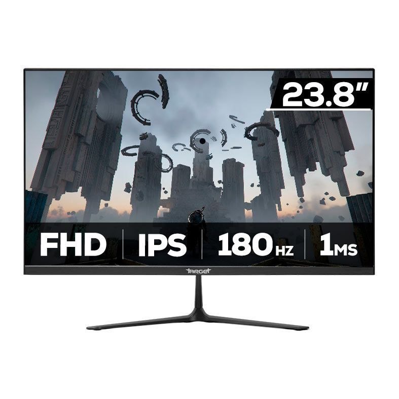⚠️ MONITOR GAMER TGT ALTAY TS6, 23.8 POL, IPS, FHD, 1MS, 180HZ, HDMI/VGA, TGT-ATTS6-BL02