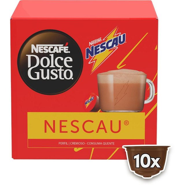 ⚠️ NESCAFÉ DOLCE GUSTO NESCAU 10 CÁPSULAS