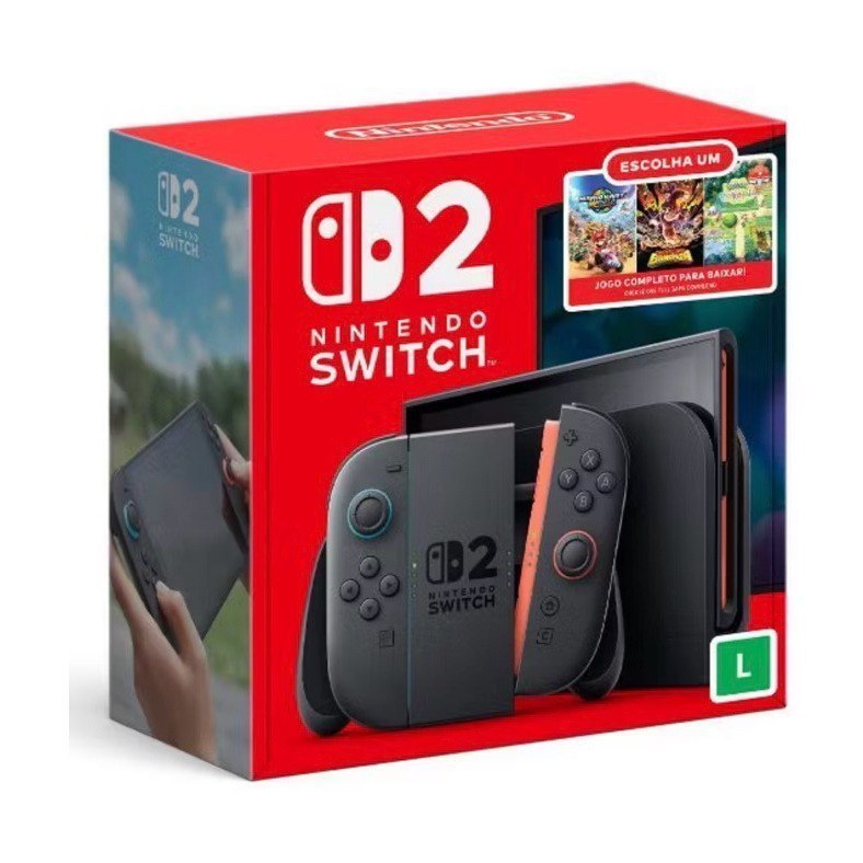 ⚠️ NINTENDO SWITCH 2 LCD 256GB NOVO