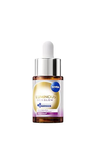 NIVEA LUMINOUS630® Skin Glow Sérum 15ml, Pele Uniforme, Glow Instantâneo, Reduz Manchas e Po...