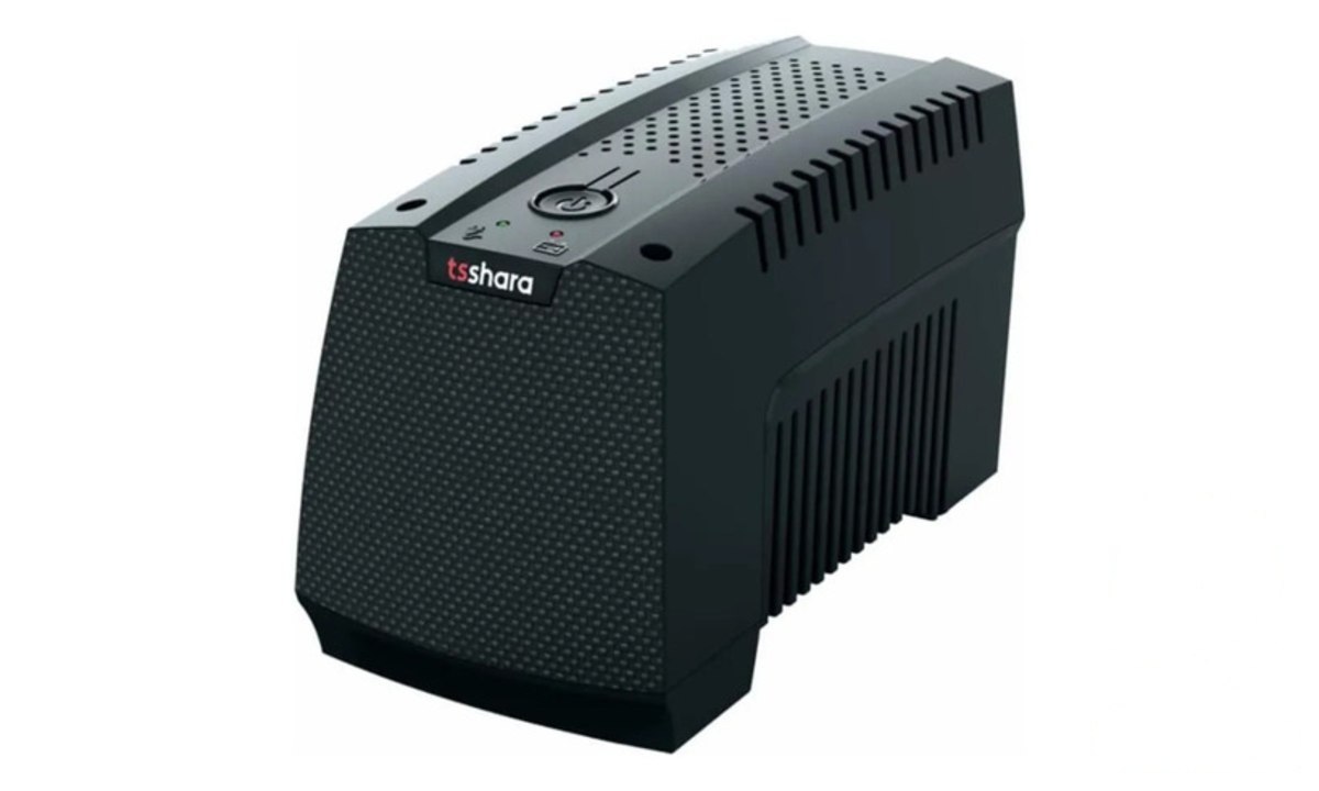 ➡️ Nobreak Ts Shara Mini 700va Bi/115v 4+2t - 4575 Preto
