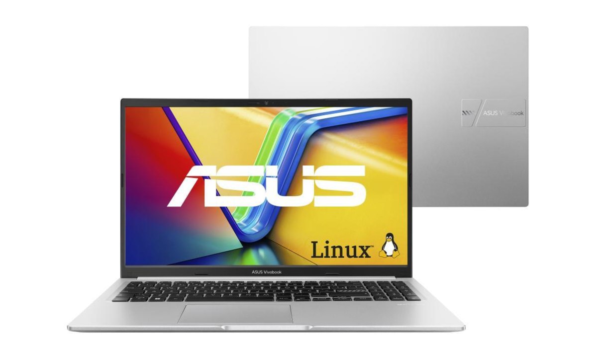 ⚠️ NOTEBOOK ASUS VIVOBOOK 15 M1502YA AMD RYZEN 7 5825U 8GB RAM 512GB SSD LINUX 15,6" FHD SIL...