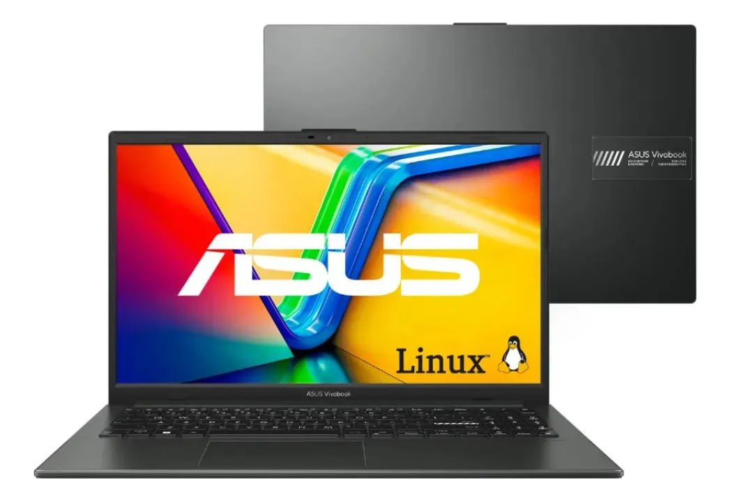 Notebook Asus Vivobook Go 15 Amd Ryzen 5 7520u 16gb 512GB 16GB RAM Mixed Black (NJ1288)