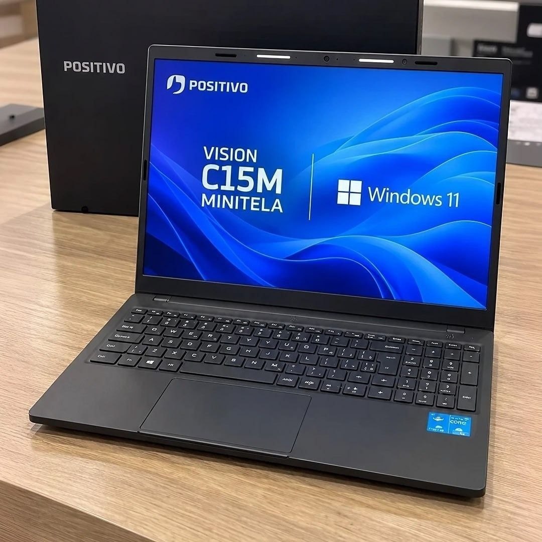 Notebook Positivo Vision Intel Celeron N4500 Windows 11 4GB RAM 128GB Full HD*