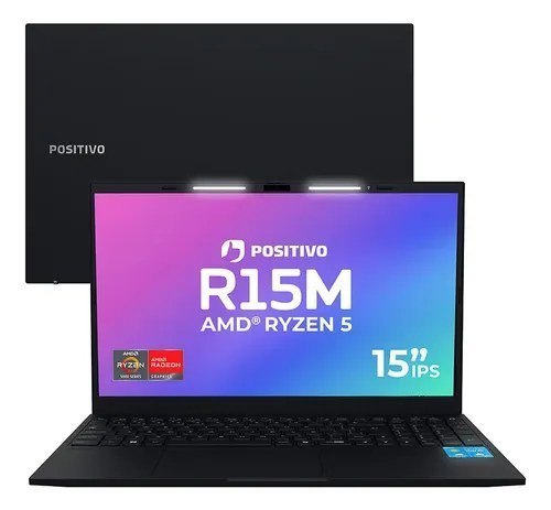⚠️ Notebook Positivo Vision R15m Amd Ryzen 5-5625U Linux 8Gb Ram 256Gb Ssd Wi-Fi 6 Tela 15”...