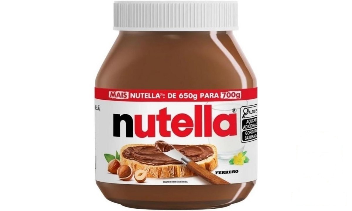 ⚠️ Nutella Ferrero Creme de Avelã 700g