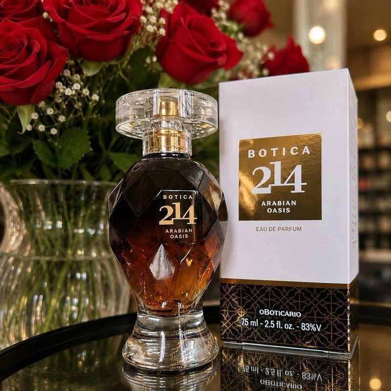 O Boticário Botica 214 Arabian Oasis Edp Feminino 75ml