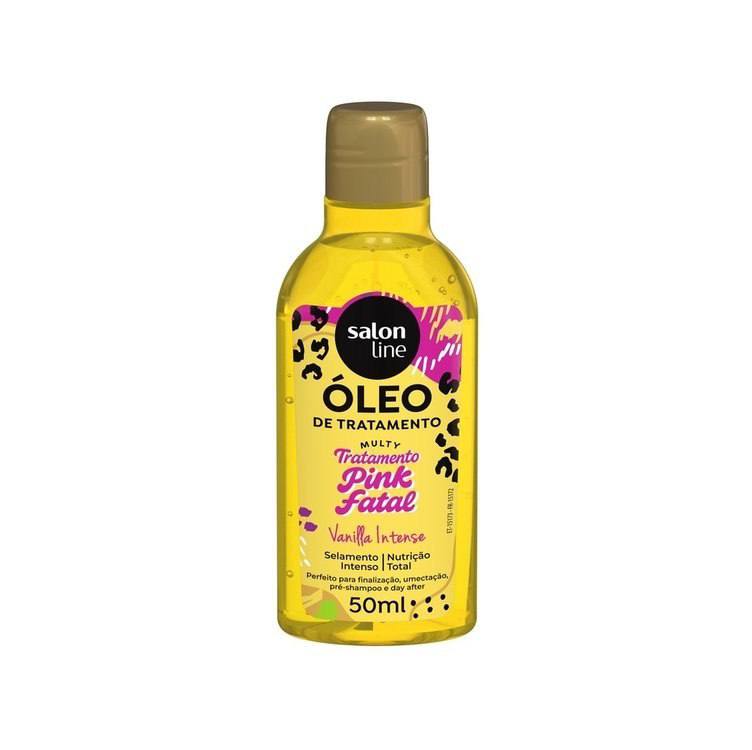 ⚠️ ÓLEO DE TRATAMENTO CACHOS DOS SONHOS MULTY PINK FATAL 50ML
