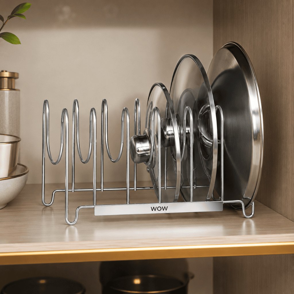 🆘ORGANIZADOR AÇO INOX DE PANELAS E DE POTE DIVISÓRIAS