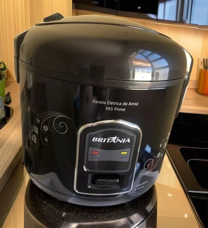 Panela De Arroz Britânia Pa5 Prime Preta
