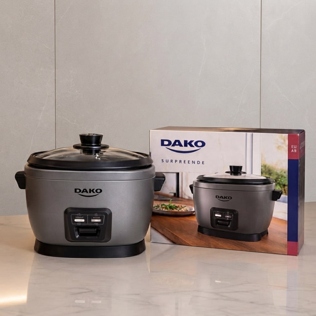 Panela De Arroz Elétrica Dako 700w Com 4 L 10 Xícaras 220v