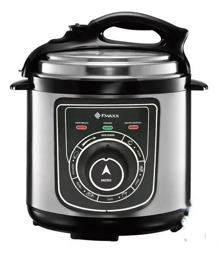 ➡️ Panela De Pressão Elétrica Fmaxx Chef 4 Litros 800w Prateado 60hz