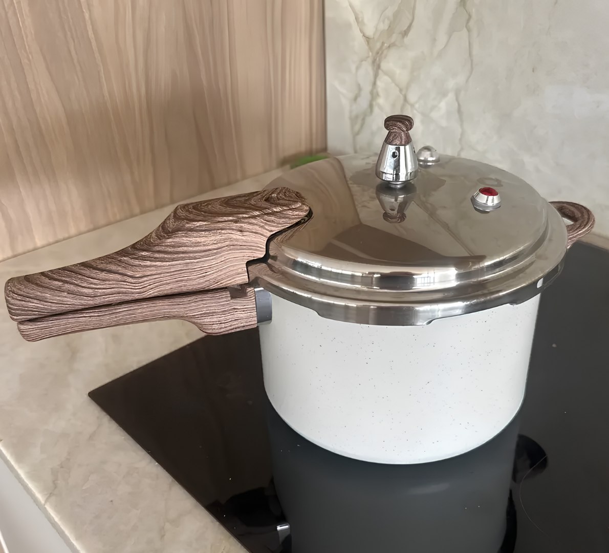 Panela de Pressão Vitrex Moncler 4.2 L Cerâmica e Indução com 4 Válvulas de Segurança