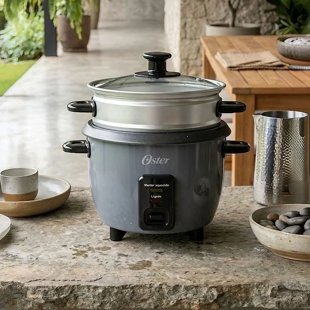Panela Elétrica De Arroz Oster Grafite Pan306 Cinza-escuro 127V