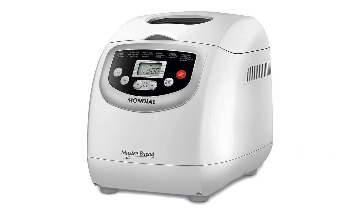 ⚠️ PANIFICADORA MONDIAL MASTER BREAD 19 PROGRAMAS DIGITAL 700W