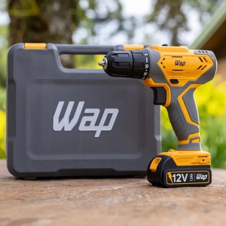 Parafusadeira e Furadeira WF12K3.2 Bateria 12V WAP