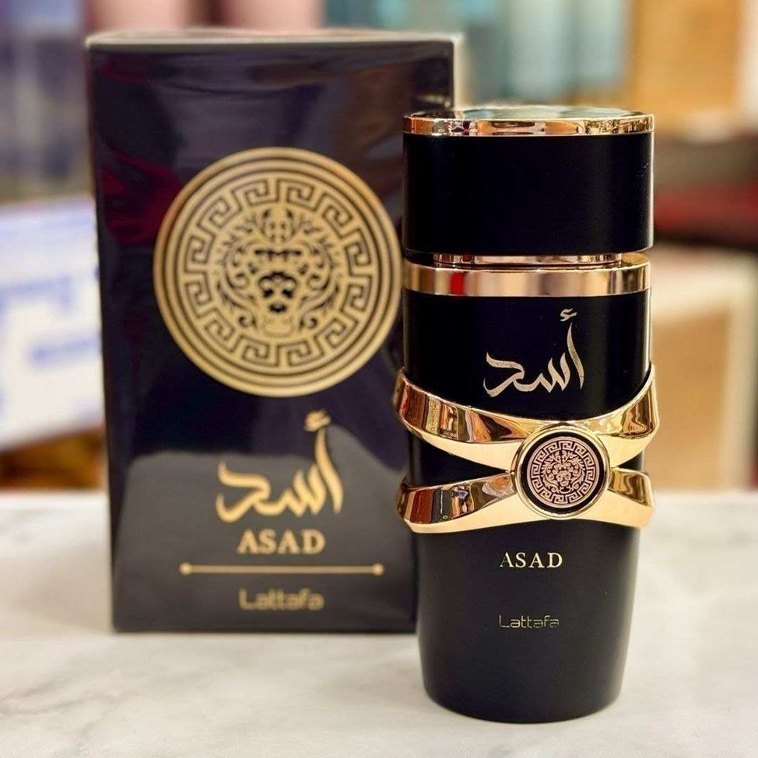 Perfume Lattafa Asad 100ml Eau De Parfum Original Árabe Original Com Nota Fiscal E Selo Orig...