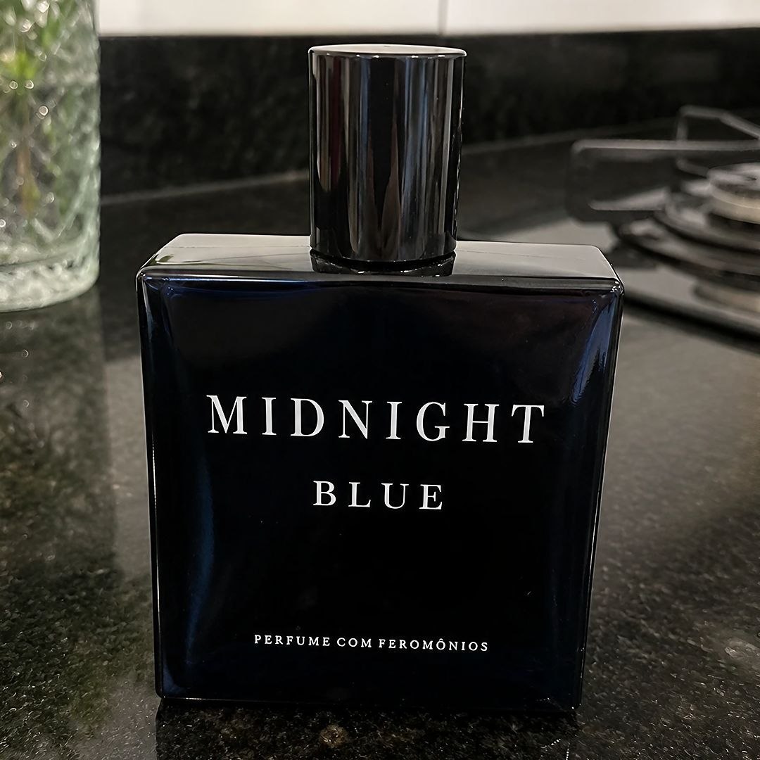 Perfume Masculino Premium Midnight Blue 100ml Original Árabe
