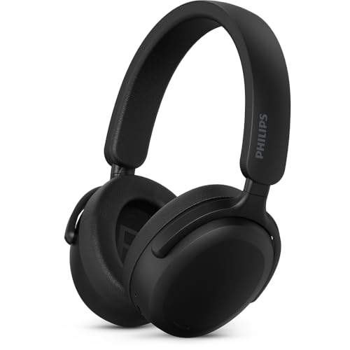 PHILIPS, Headphone Bluetooth, TAH2300BK/00, Com Microfone, Até 55 horas de bateria, Design O...