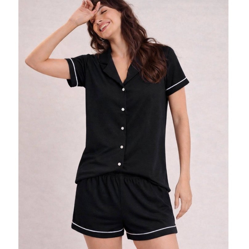 🔥 PIJAMA AMERICANO FEMININO LEVE CONFORTAVEL ALTA DURABILIDADE