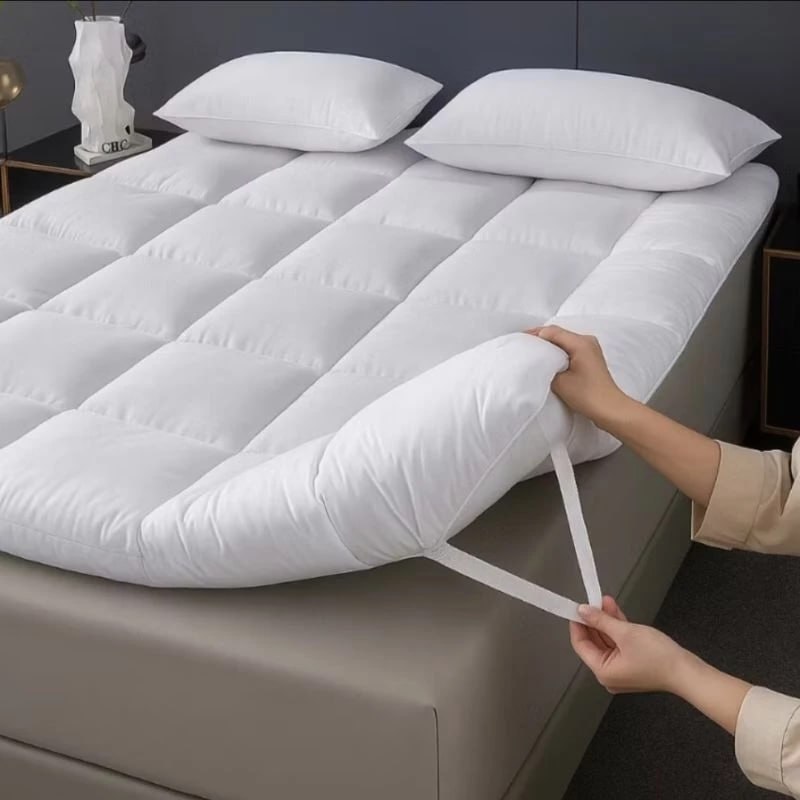 Pillow top cama solteiro, casal, Queen e king box protetor de colchão Toque de pluma 400 fios
