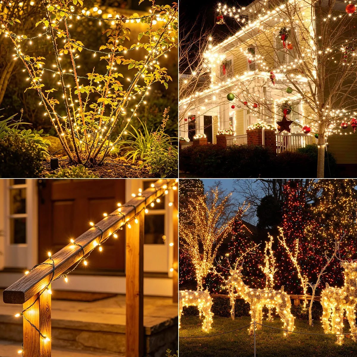 Pisca Pisca Solar 10m Luzes De Natal Externa 5v Dreamland