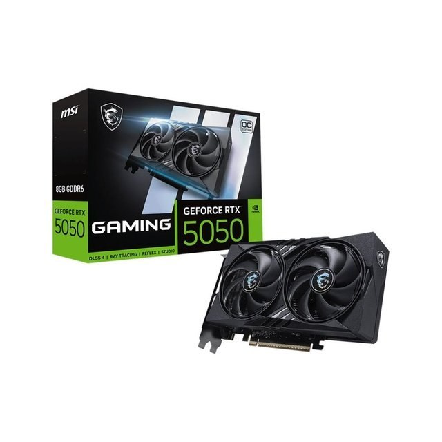 ➡️ PLACA DE VÍDEO MSI NVIDIA GEFORCE RTX 5050 GAMING OC 8GB 912-V538-009