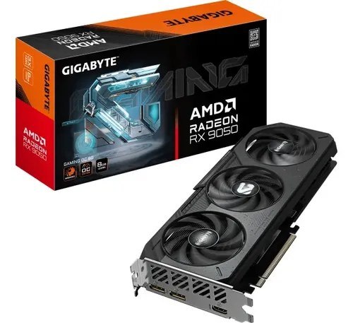 ➡️ Placa gráfica Gigabyte Radeon Rx 9050 Gaming Oc 8gb Gddr6