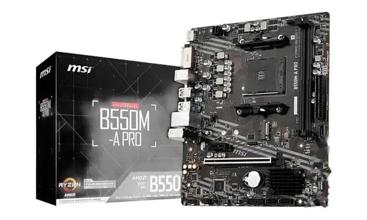 ➡️ Placa-mãe Am4 Msi B550m A Pro Msi