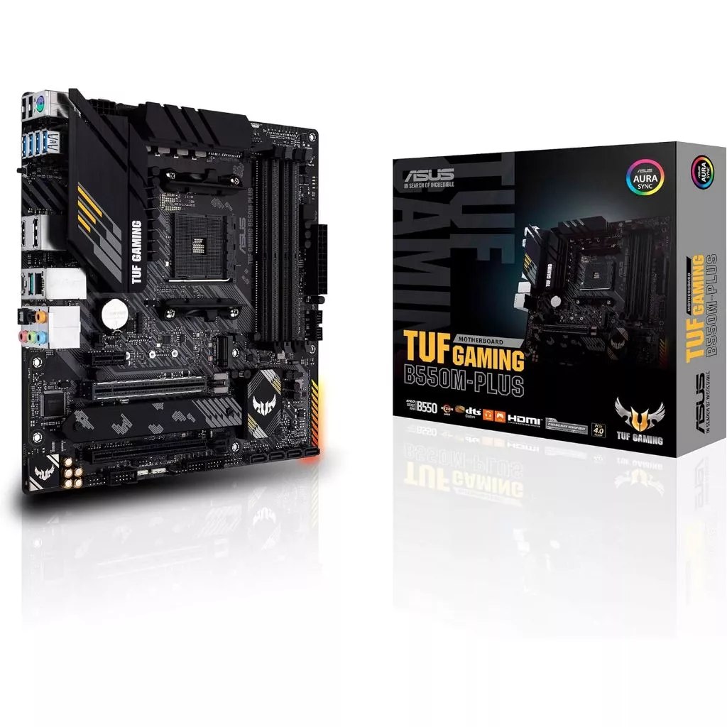⚠️ PLACA MÃE ASUS AMD AM4 B550M-PLUS TUF GAMING 4X DDR4 M-ATX